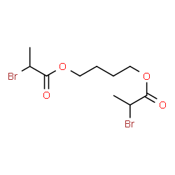 ChemSpider 2D Image | 1,4-Butanediyl bis(2-bromopropanoate) | C10H16Br2O4