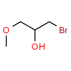 ChemSpider 2D Image | 1-Bromo-3-methoxy-2-propanol | C4H9BrO2