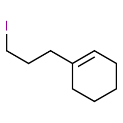 ChemSpider 2D Image | 1-(3-Iodopropyl)cyclohexene | C9H15I