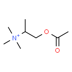 ChemSpider 2D Image | 1-Acetoxy-N,N,N-trimethyl-2-propanaminium | C8H18NO2