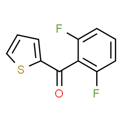 ChemSpider 2D Image | (2,6-Difluorophenyl)(2-thienyl)methanone | C11H6F2OS