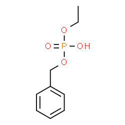 ChemSpider 2D Image | Benzyl ethyl hydrogen phosphate | C9H13O4P