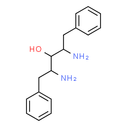 ChemSpider 2D Image | 2,4-Diamino-1,5-diphenyl-3-pentanol | C17H22N2O