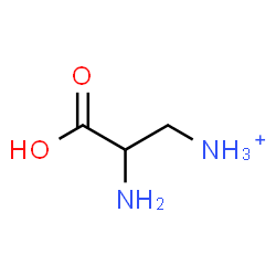 ChemSpider 2D Image | 3-Ammonioalanine | C3H9N2O2