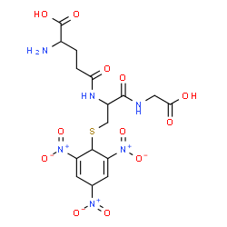 ChemSpider 2D Image | gamma-Glutamyl-S-(2,4,6-trinitro-2,5-cyclohexadien-1-yl)cysteinylglycine | C16H20N6O12S