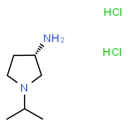 ChemSpider 2D Image | (3S)-1-Isopropyl-3-pyrrolidinamine dihydrochloride | C7H18Cl2N2