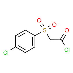 ChemSpider 2D Image | [(4-Chlorophenyl)sulfonyl]acetyl chloride | C8H6Cl2O3S