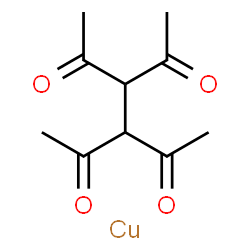 ChemSpider 2D Image | 3,4-Diacetyl-2,5-hexanedione - copper (1:1) | C10H14CuO4