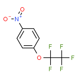 ChemSpider 2D Image | 1-Nitro-4-(pentafluoroethoxy)benzene | C8H4F5NO3