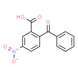 ChemSpider 2D Image | 2-Benzoyl-5-nitrobenzoic acid | C14H9NO5
