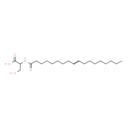ChemSpider 2D Image | N-Oleoylserine | C21H39NO4