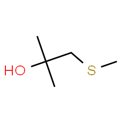 ChemSpider 2D Image | 2-Methyl-1-(methylsulfanyl)-2-propanol | C5H12OS