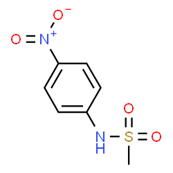 ChemSpider 2D Image | 4'-NITROMETHANESULFONANILIDE | C7H8N2O4S