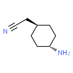 ChemSpider 2D Image | (trans-4-Aminocyclohexyl)acetonitrile | C8H14N2