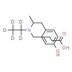 ChemSpider 2D Image | 4-{(~2~H_5_)Ethyl[1-(4-hydroxyphenyl)-2-propanyl]amino}butanoic acid | C15H18D5NO3