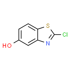 ChemSpider 2D Image | 2-Chlorobenzo[d]thiazol-5-ol | C7H4ClNOS