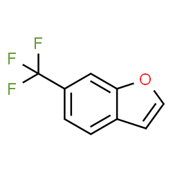 ChemSpider 2D Image | 6-(Trifluoromethyl)-1-benzofuran | C9H5F3O