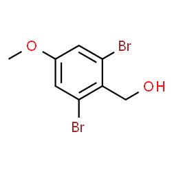 ChemSpider 2D Image | (2,6-Dibromo-4-methoxyphenyl)methanol | C8H8Br2O2