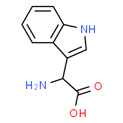ChemSpider 2D Image | D,L-3-Indolylglycine | C10H10N2O2