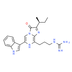 ChemSpider 2D Image | Vargulin | C22H27N7O