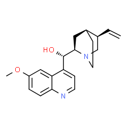 ChemSpider 2D图像|奎尼丁|C20H24N2O2