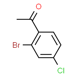 ChemSpider 2D Image | 2-Bromo-p-chloroacetophenone | C8H6BrClO