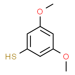 ChemSpider 2D Image | 3,5-Dimethoxybenzenethiol | C8H10O2S