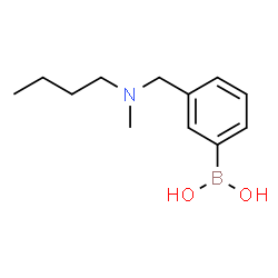 ChemSpider 2D Image | (3-{[Butyl(methyl)amino]methyl}phenyl)boronic acid | C12H20BNO2
