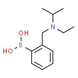 ChemSpider 2D Image | (2-{[Ethyl(isopropyl)amino]methyl}phenyl)boronic acid | C12H20BNO2