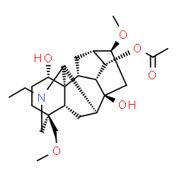 ChemSpider 2D Image | CONDELPHINE | C25H39NO6