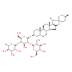 ChemSpider 2D Image | ASPARANIN B | C45H74O17