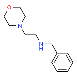 ChemSpider 2D Image | N-benzyl-2-morpholinoethanAmine | C13H20N2O
