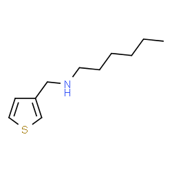 ChemSpider 2D Image | N-(3-Thienylmethyl)-1-hexanamine | C11H19NS