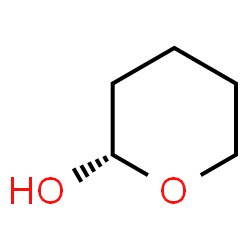 ChemSpider 2D Image | (2S)-Tetrahydro-2H-pyran-2-ol | C5H10O2