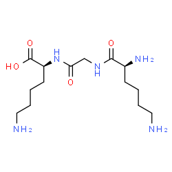 ChemSpider 2D Image | L-Lysylglycyl-L-lysine | C14H29N5O4
