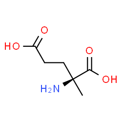 ChemSpider 2D Image | L-2-methylglutamic acid | C6H11NO4
