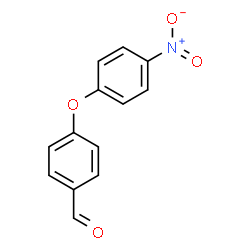 ChemSpider 2D Image | 4-(4-Nitrophenoxy)benzaldehyde | C13H9NO4