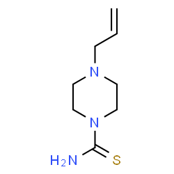 ChemSpider 2D Image | 4-Allyl-1-piperazinecarbothioamide | C8H15N3S