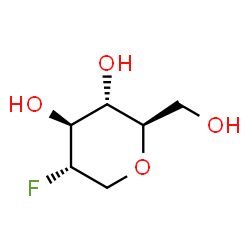 ChemSpider 2D Image | 1,5-Anhydro-2-deoxy-2-fluoro-D-glucitol | C6H11FO4