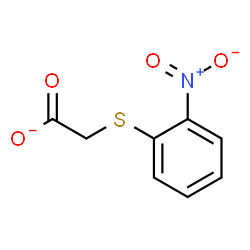 ChemSpider 2D Image | [(2-Nitrophenyl)sulfanyl]acetate | C8H6NO4S