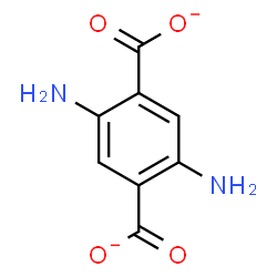 ChemSpider 2D Image | 2,5-Diaminoterephthalate | C8H6N2O4