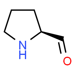 ChemSpider 2D Image | pyrrolidine-2-carbaldehyde | C5H9NO