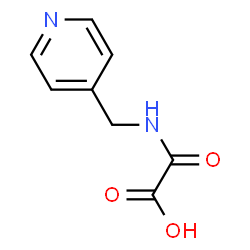 ChemSpider 2D Image | Oxo[(4-pyridinylmethyl)amino]acetic acid | C8H8N2O3