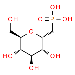 ChemSpider 2D Image | GLUCOPYRANOSYL-1-METHYL-PHOSPHONIC ACID | C7H15O8P