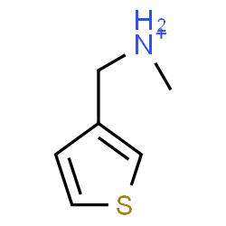 ChemSpider 2D Image | N-Methyl(3-thienyl)methanaminium | C6H10NS