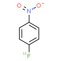 ChemSpider 2D Image | 1-(~18~F)Fluoro-4-nitrobenzene | C6H418FNO2