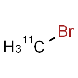 ChemSpider 2D Image | Bromo(~11~C)methane | 11CH3Br
