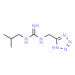 ChemSpider 2D Image | 1-Isobutyl-3-(1H-tetrazol-5-ylmethyl)guanidine | C7H15N7