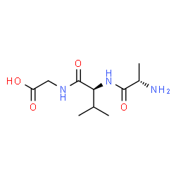 ChemSpider 2D Image | L-Alanyl-L-valylglycine | C10H19N3O4