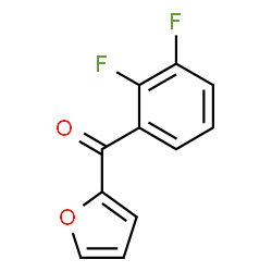 ChemSpider 2D Image | (2,3-Difluorophenyl)(2-furyl)methanone | C11H6F2O2